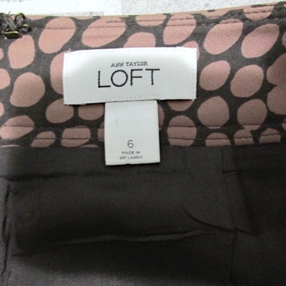 Ann Taylor LOFT Silk/Cotton Blend Pencil Skirt, Size 6 - Picture 6 of 7